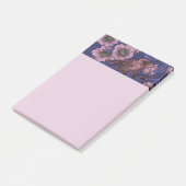 Post-it® Wren et hellebore, violet et rose (Incliné)