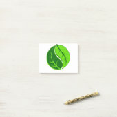 Post-it® Yin et Yang Feuilles (Sur un bureau)
