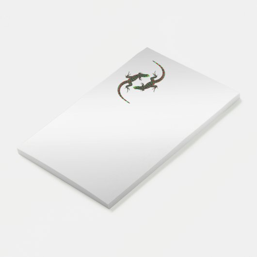 Post-it® Yin Yang Lizards Argent (Incliné)