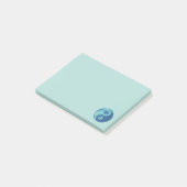 Post-it® Yin Yang Paw Blue (Incliné)