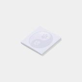 Post-it® Yin Yang Paw Purple (Incliné)