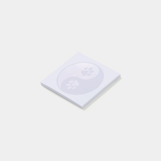 Post-it® Yin Yang Paw Purple (Incliné)
