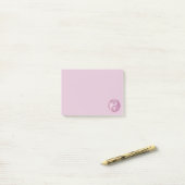 Post-it® Yin Yang rose paw (Sur un bureau)