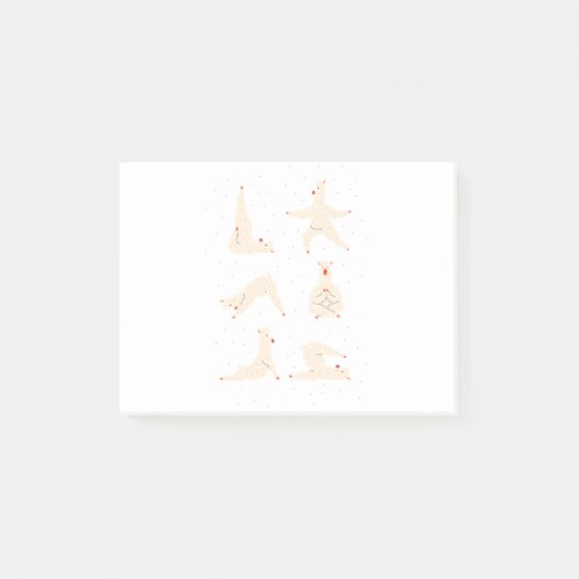 Post-it® Yoga au lama (Devant)