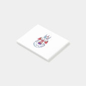 Post-it® Yoga blanc dragon (Incliné)