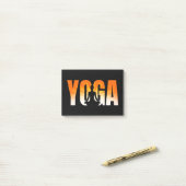 Post-it® Yoga Soleil (Sur un bureau)