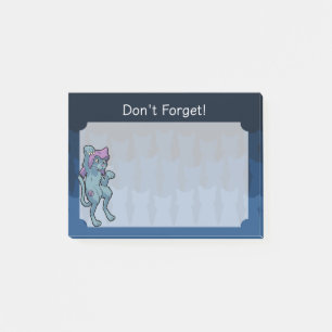 Post-it® Yokai Bakeneko - Chat de danse