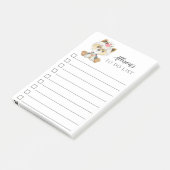 Post-it® Yorkshire Terrier Dog Personnalisé (Incliné)