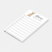 Post-it® Yorkshire Terrier Dog Personnalisé (Incliné)