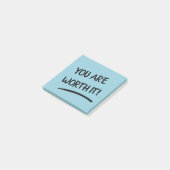 Post-it® You are Worth It Positive (Incliné)
