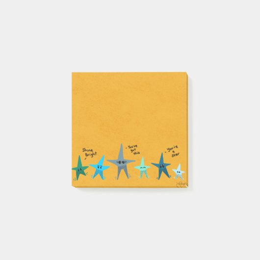 Post-it® You’re A Star Post it Notes (Devant)