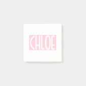 Post-it® Your | Bold White Text on Light Pink (Devant)