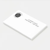 Post-it® Your Business Logo Promoteur Business Company (Incliné)