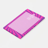 Post-it® Your Keep Calm Saying on Hot Pink (Incliné)