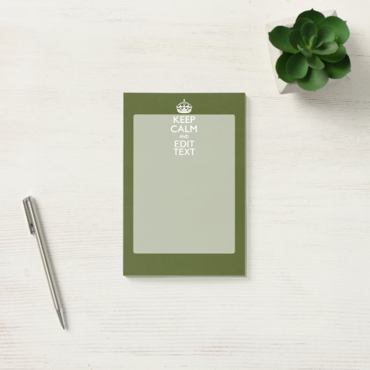 Post-it® Your Text (Bureau)