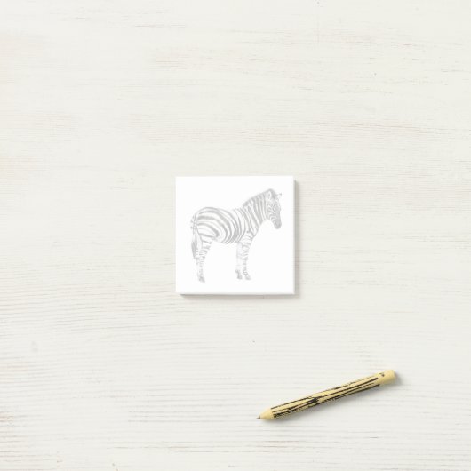 Post-it® Zebra (Sur un bureau)