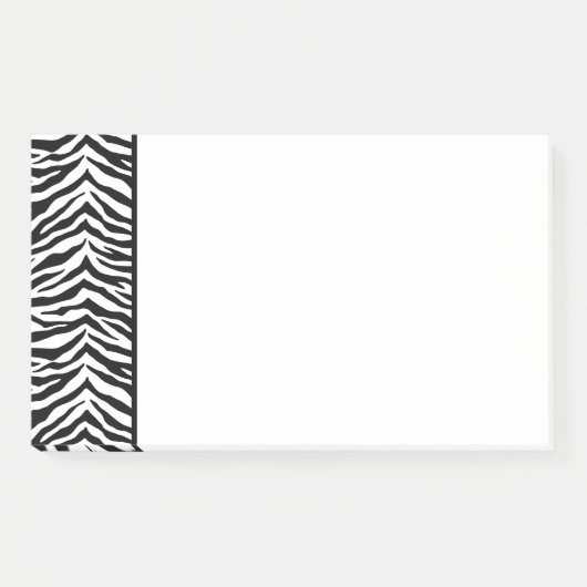 Post-it® Zebra Imprimer Post-it-Notes (Devant)