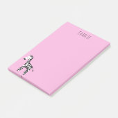Post-it® Zèbre rose (Incliné)