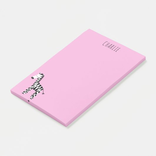 Post-it® Zèbre rose (Incliné)