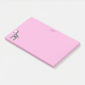 Post-it® Zèbre rose (Incliné)