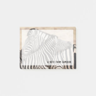 Post-it® Zèbres de Burchell se battant