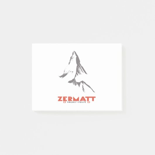 Post-it® Zermatt, Valais, Suisse (Devant)