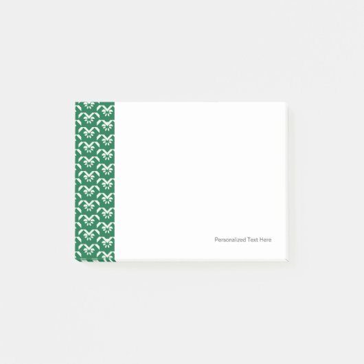 Post-it® Zigzag floral vert (Devant)