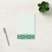 Post-it® Zigzag floral vert (Bureau)