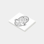 POST-IT® ZODIAC BADGE SYMBOLE LEO STROKE (Incliné)