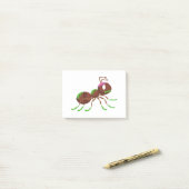 Post-it® Zombie d'Halloween (Sur un bureau)