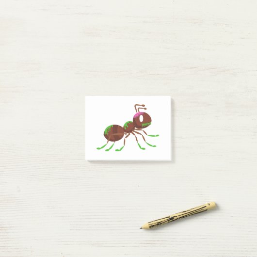 Post-it® Zombie d'Halloween (Sur un bureau)