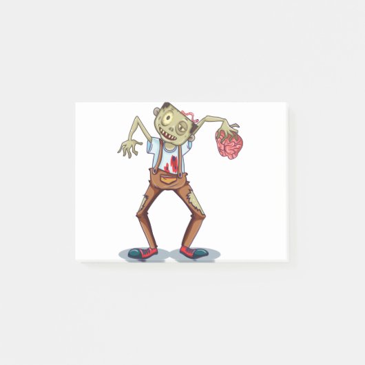 Post-it® Zombie effrayant (Devant)