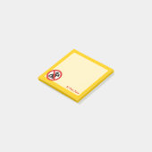 Post-it® Zone interdite aux DJ (Incliné)