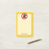 Post-it® Zone libre DJ (Sur un bureau)