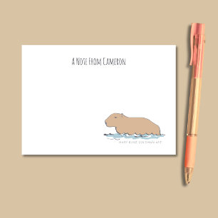 Post-it® Zoo animalier Capybara de la faune