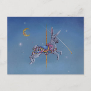 Post Kaart - Carrouselkonijn