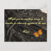 Post Kaart met citaat van Rumi (Voorkant)