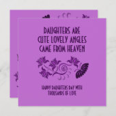 POST KAART VOOR DAGEN (Voorkant / Achterkant)