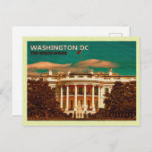  Post Kaart White House Washington DC (Voorkant / Achterkant)