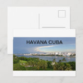 Post-kaarten van Havana Cuba Briefkaart (Voorkant / Achterkant)