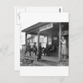 Post Kantoor at Nethers, 1935 Briefkaart (Voorkant / Achterkant)