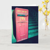  Post Kantoor Box Notecard Kaart (Gele Bloem)