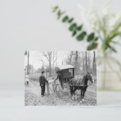 Post Kantoor Briefkaart (Staand voorkant)