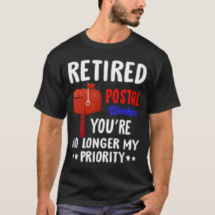 Post Kantoor Gepensioneerd Postpersoneel T-shirt