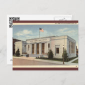 Post Kantoor Hagerstown MD  Briefkaart (Voorkant / Achterkant)