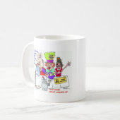 Post Modern Wonderland Cup Koffiemok (Voorkant links)