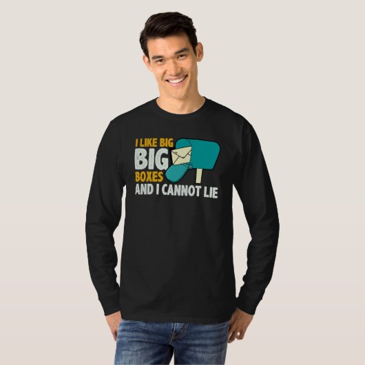 Post Office Retired Postal Worker Mailman  Postman T-shirt (Voorkant volledig)