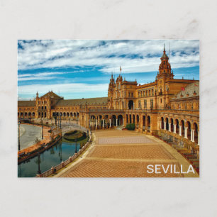 Post Plaza de España de Sevilla Briefkaart