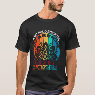 Post-poliosyndroom Bewustzijn, krijger Het is niet T-shirt
