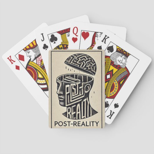 Post-Reality playing Cards Pokerkaarten (Achterkant)